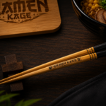 Baguettes Japonaises en Bambou Ramen Kage